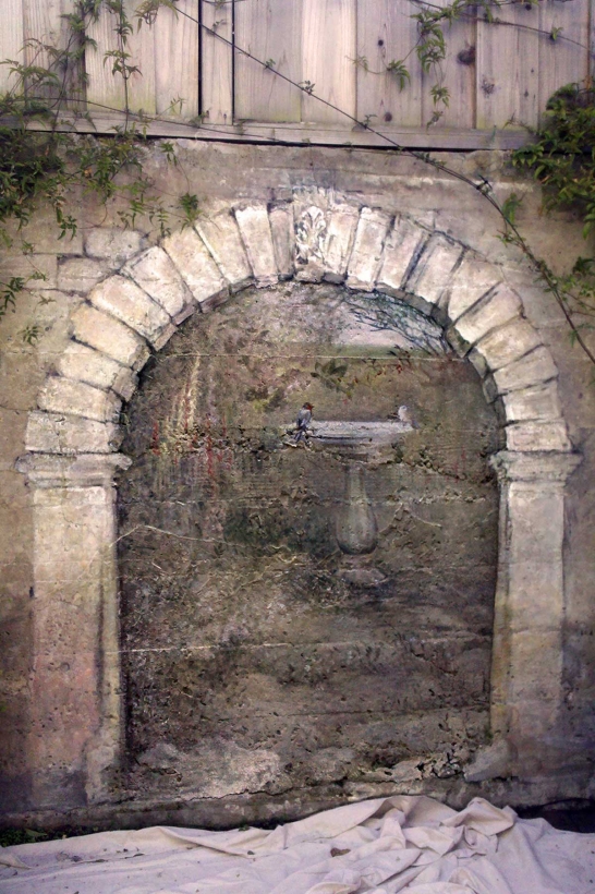 TROMPE L'OEIL STONE ARCH